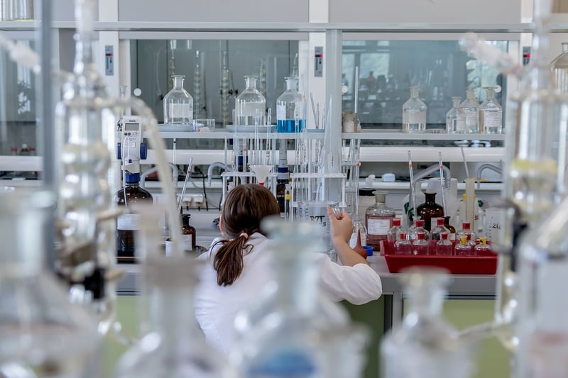 Marie Curie in the Laboratory
